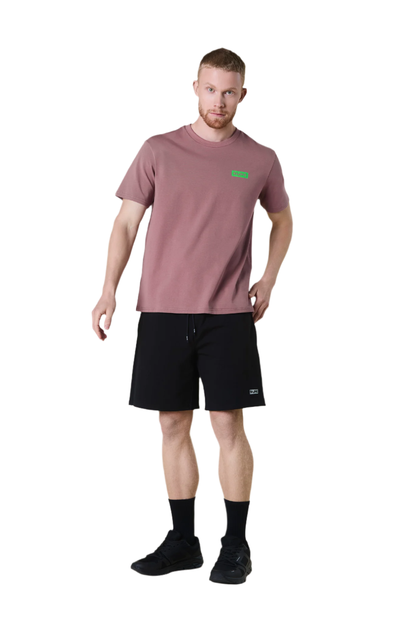 T-Shirt in cotone da uomo - Old Purple