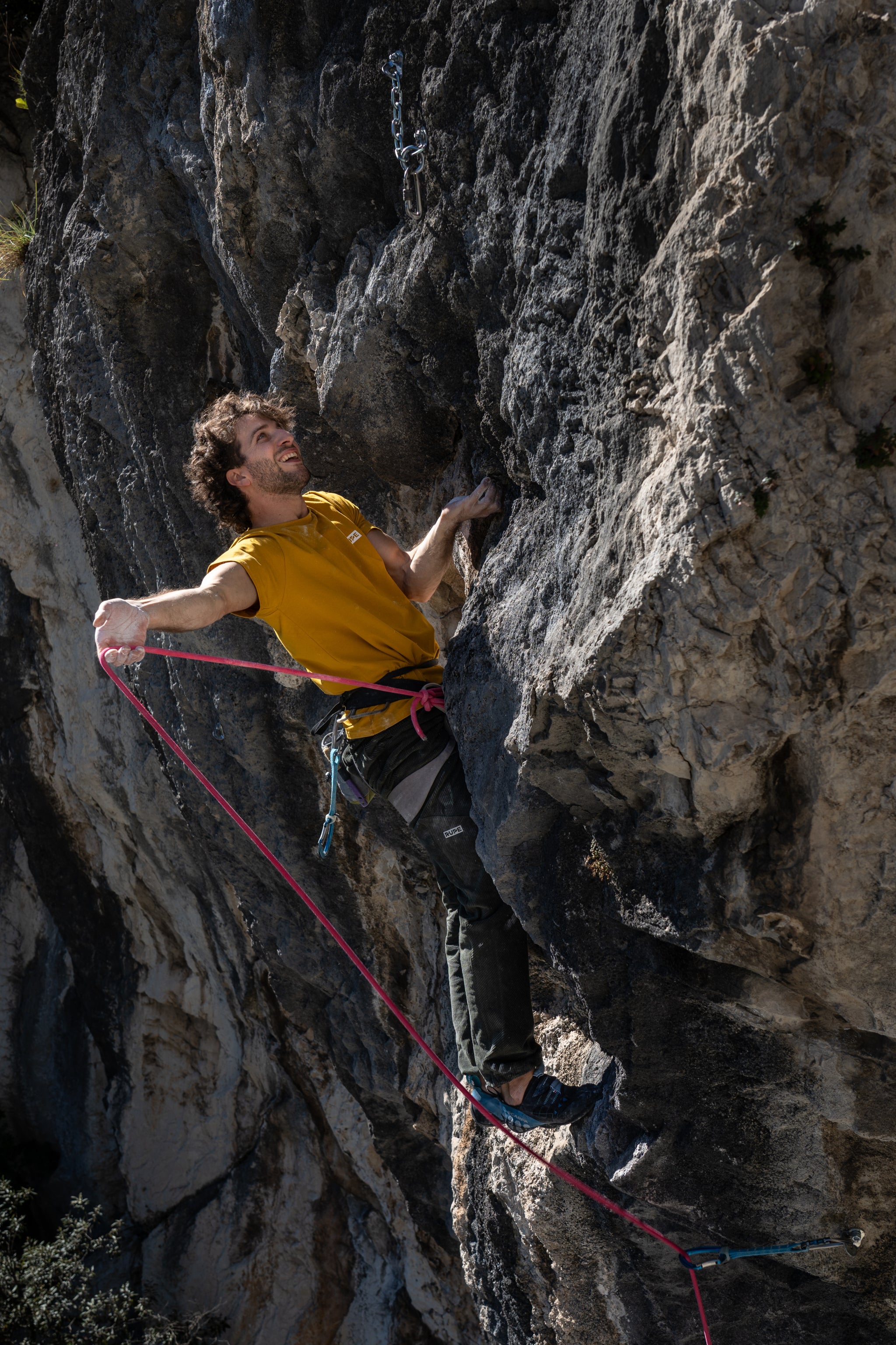 Men's cotton T-Shirt - Mustard