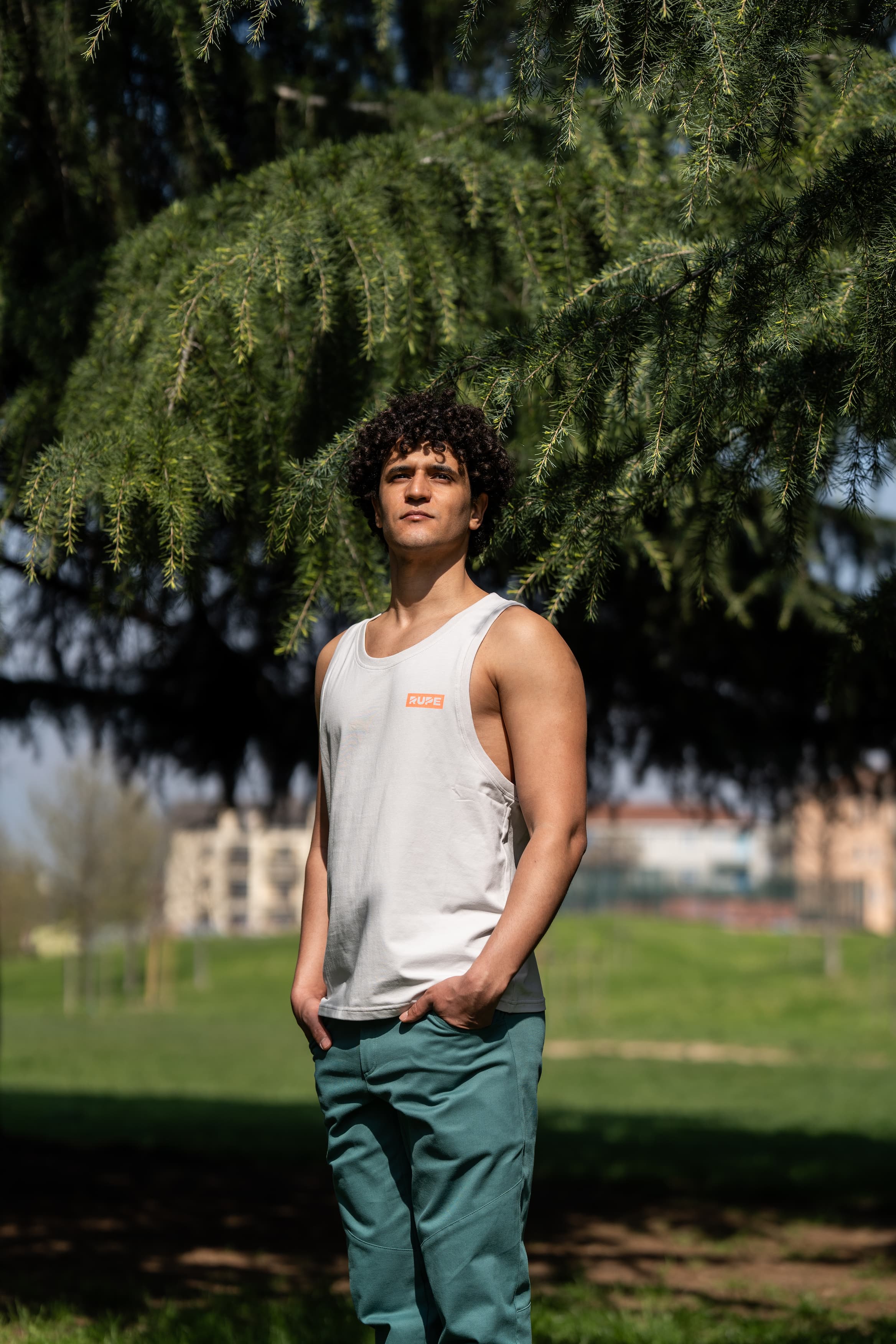 Maillot de corps gris clair - Homme | Rupe