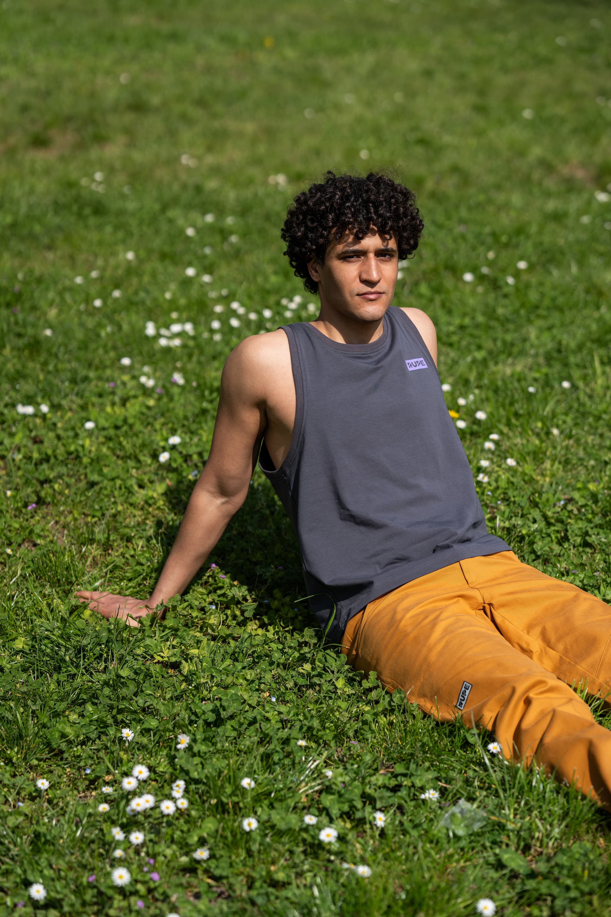 Men's Tank Top - Anthracite Purple | Rupe