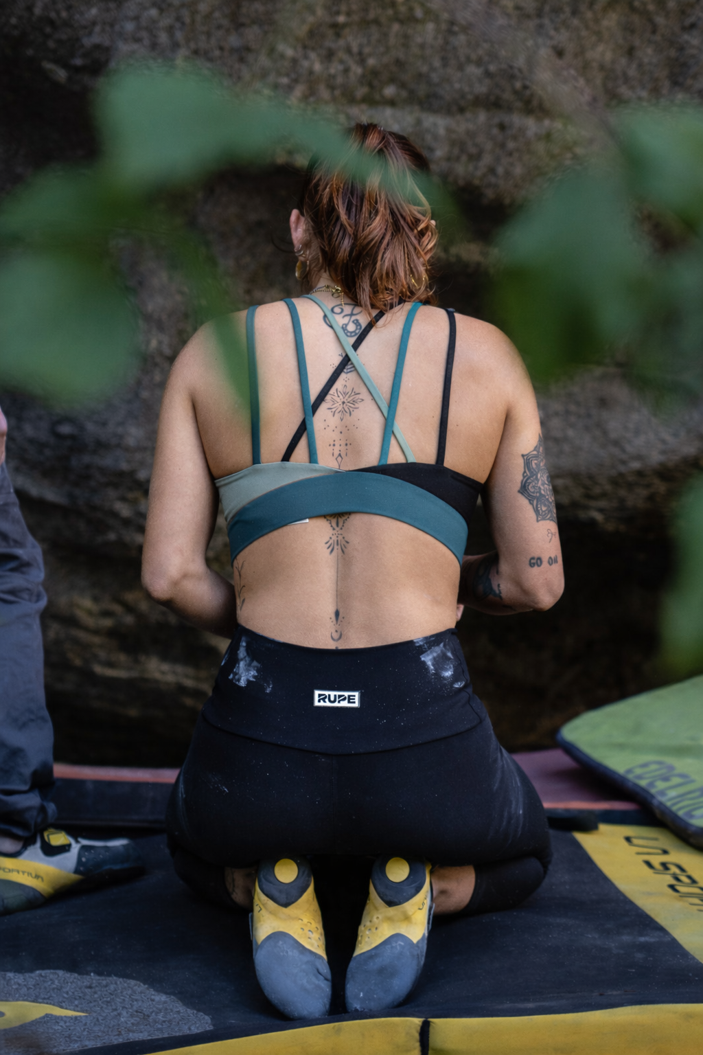 Haut de sport tressé - Kaleido River