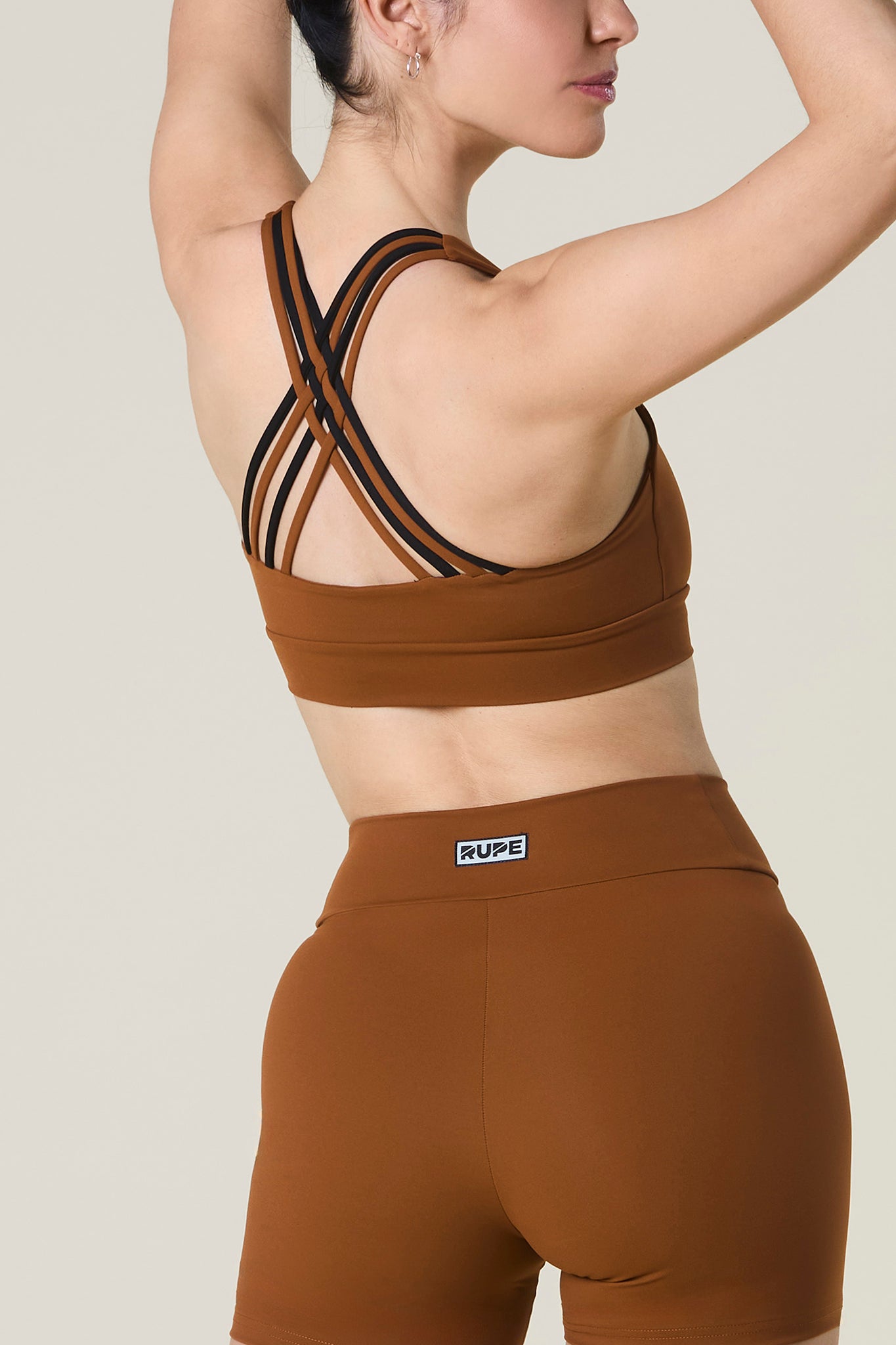 Brassière tressée pour femmes Caramel Coffee | Rupe