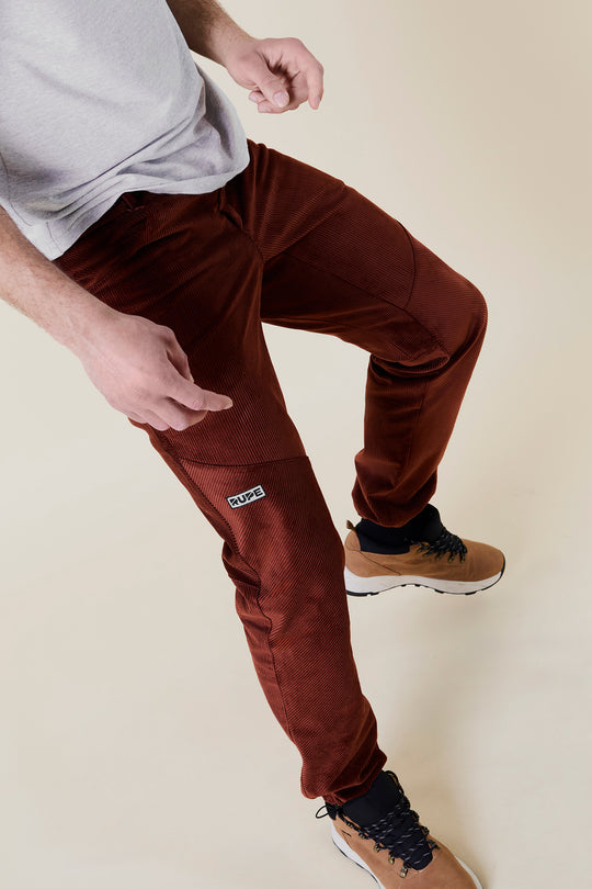 HIMALAYA - Rust Men's Corduroy Trousers