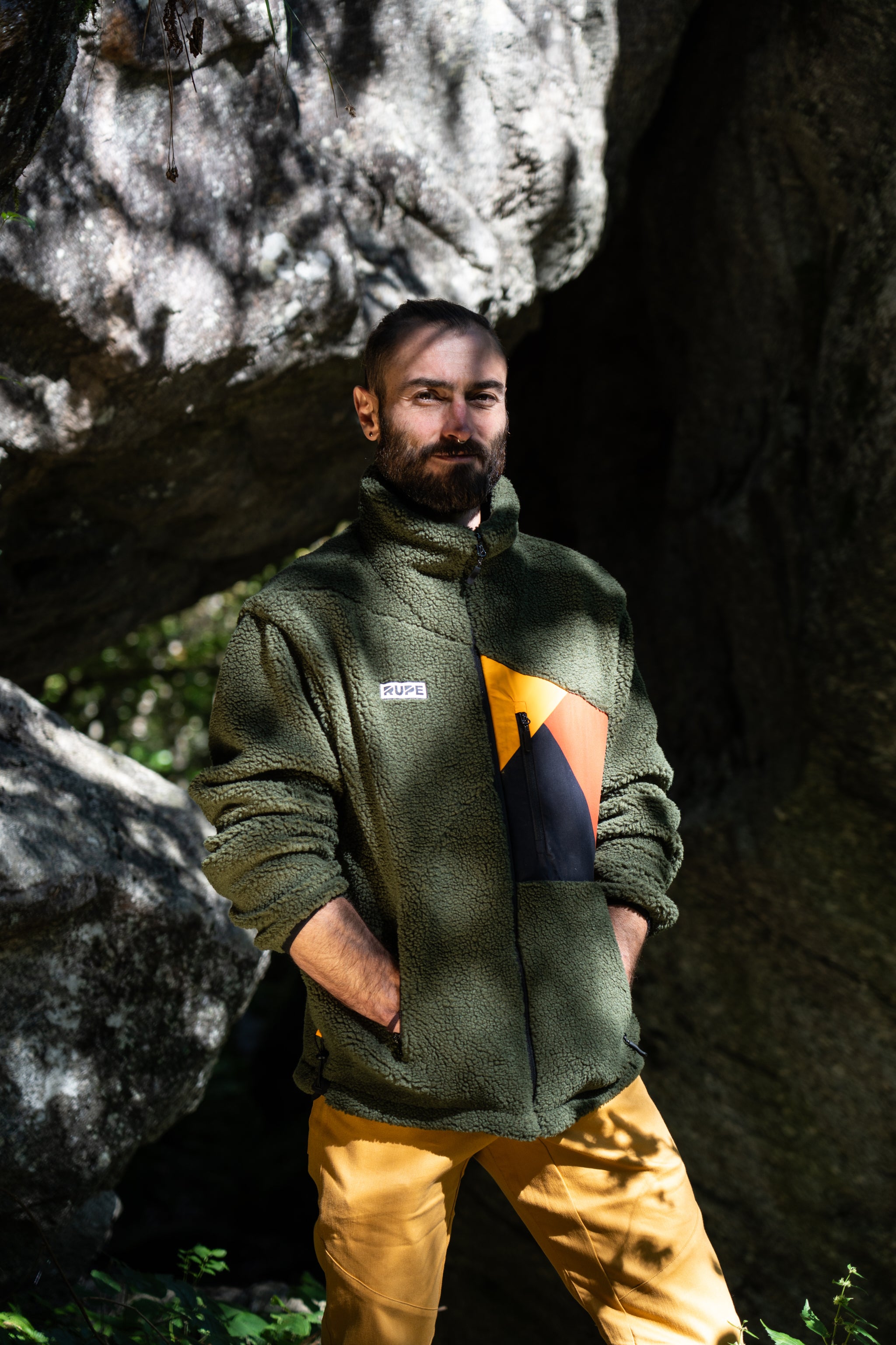 Fleece Jacket - Men - Woodland