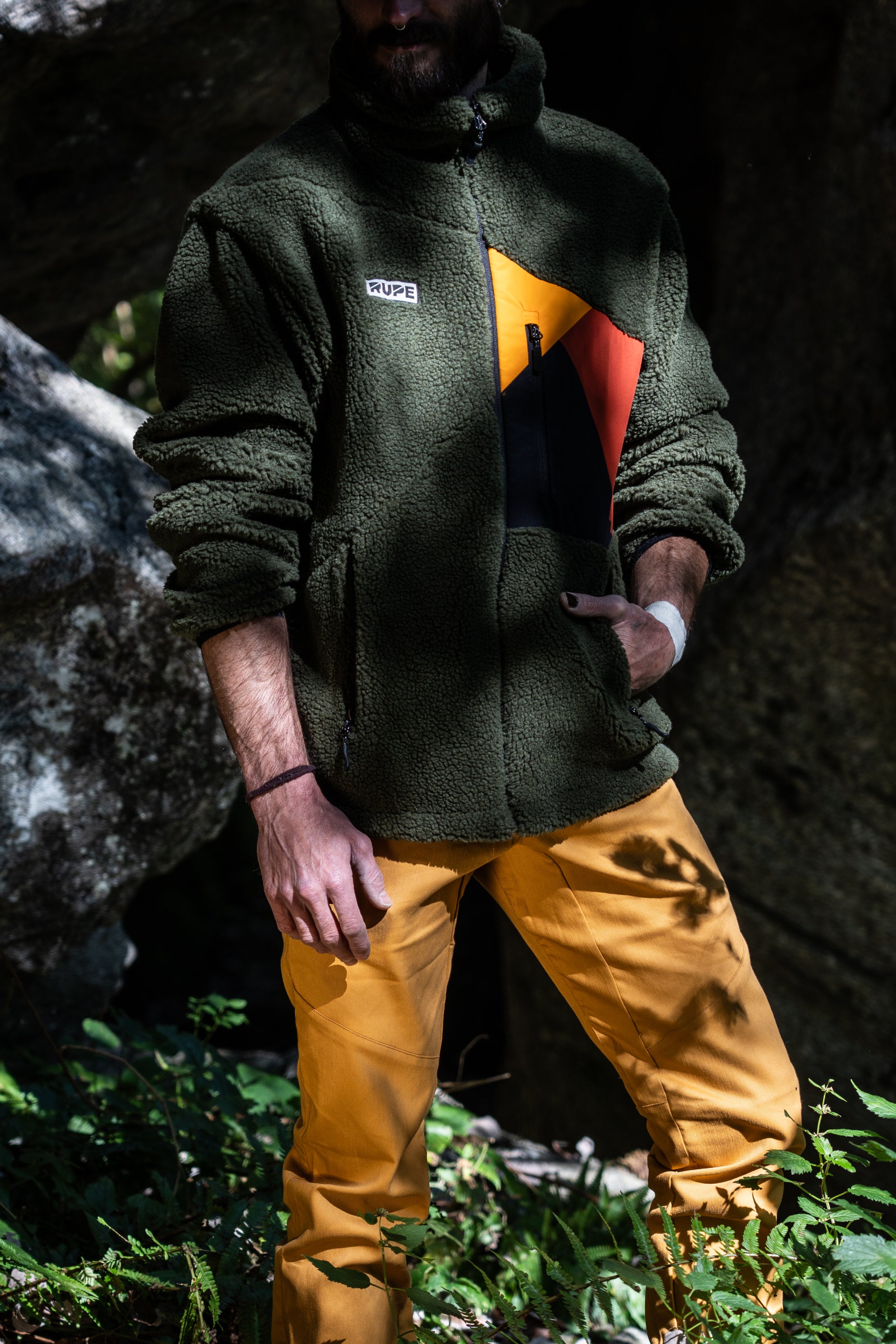 Fleece Jacket - Men - Woodland