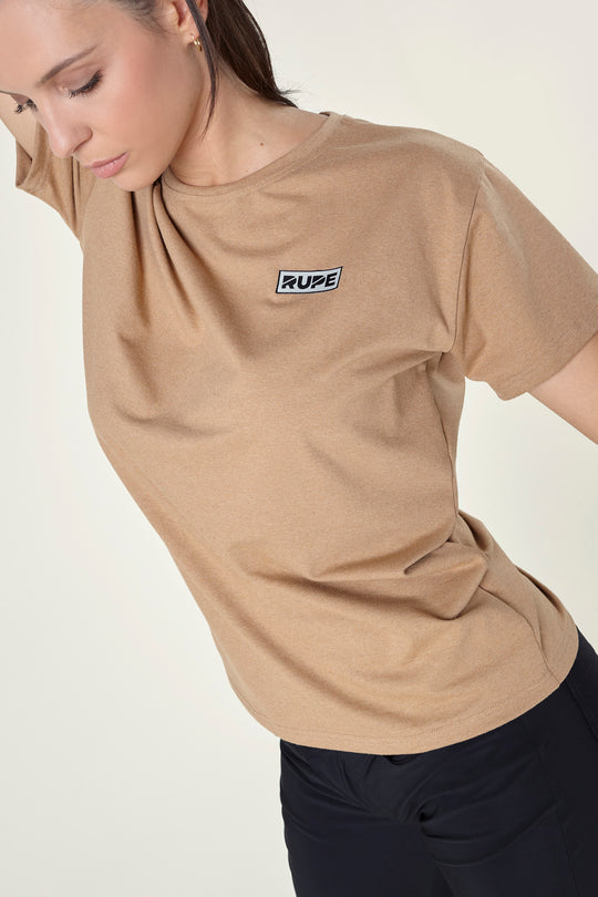 Women's Pumice T-shirt - Tobacco