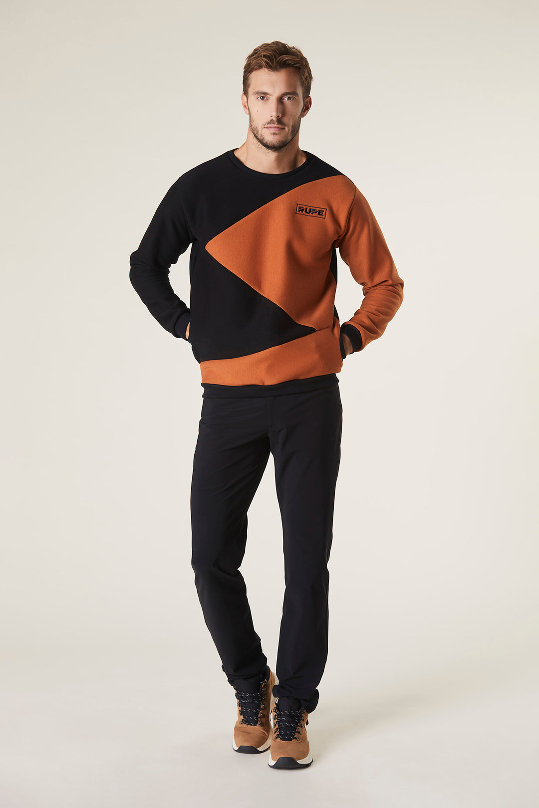 Felpa Girocollo - Unisex - Orange Twist