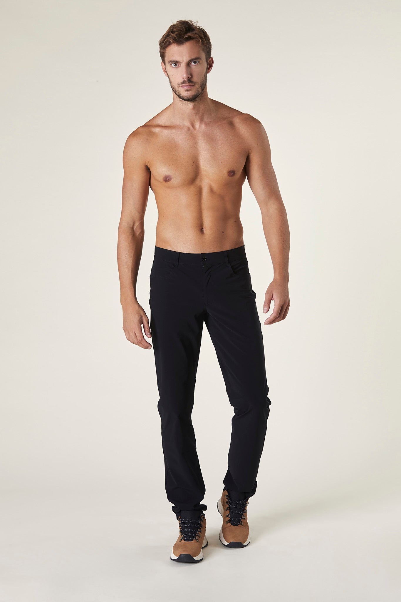 Deep Black - Men's technical trousers - Rupe PRO Line