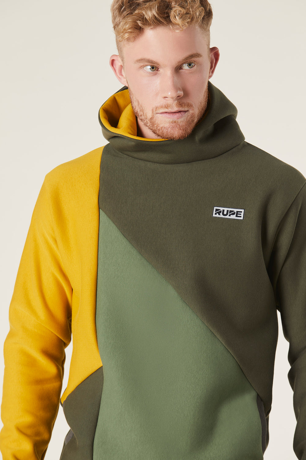 Men's 3 Colour Hoodie - Jungle