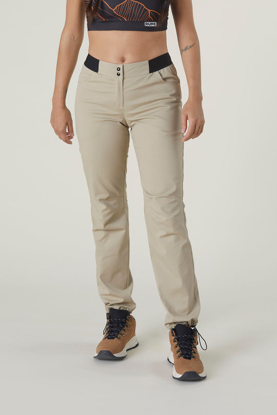 Women's Climbing Pants ANDE - Sand